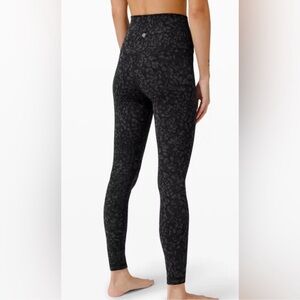 RARE 🍋 LULULEMON 🍋 Align  25" formation camo  Cheetah  leopard  Size 4